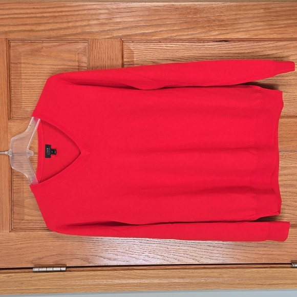 J. Crew Other - J.Crew Men's Merino Wool Sweater in Tomato Red MEDIUM